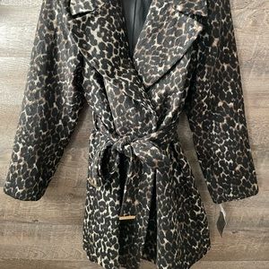 NWT Preston & York Leopard Coat